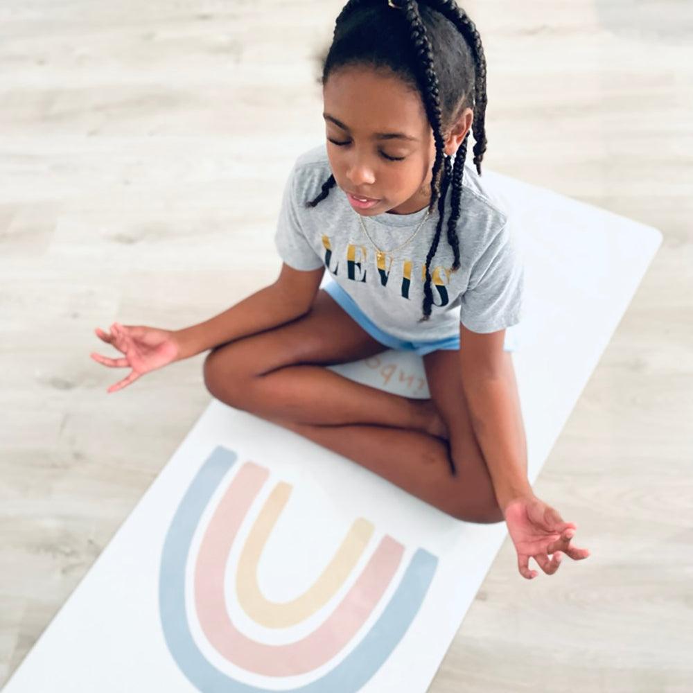 Tapis de Yoga enfant - Be the Rainbow